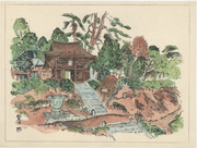 Matsunoo-dera from the Picture Album of the Thirty-Three Pilgrimage Places of the Western Provinces